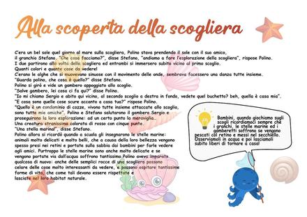 Pagina 6 dell'album di Polpo Polino: Alla scoperta della scogliera