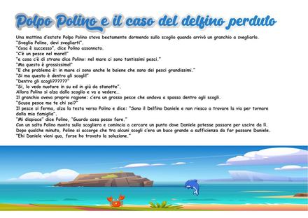 Pagina 8 dell'album di Polpo Polino: Il delfino perduto