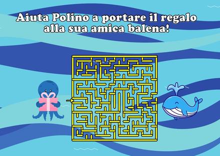 Pagina 11 dell'album di Polpo Polino: Labirinto subacqueo