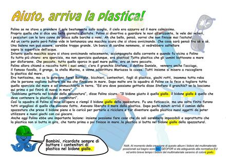 Pagina 12 dell'album di Polpo Polino: Aiuto! Arriva la plastica